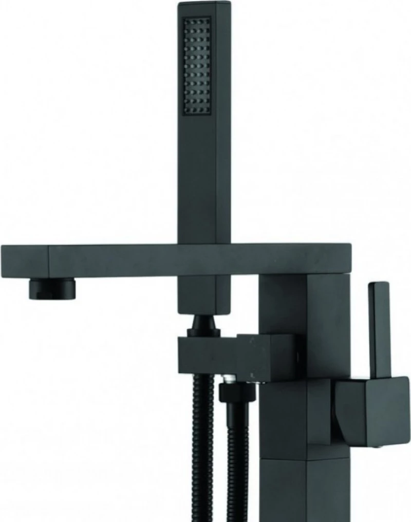 Karag Eros DF-02011 Αναμεικτική Μπαταρία Ντουζιέρας Πλήρες Σετ Μαύρη