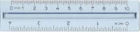 Χάρακας Πλαστικός 10cm Arda
