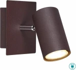 Trio Lighting Marley Μονό Σποτ με Ντουί GU10 σε Μαύρο Χρώμα