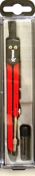 Kronos Διαβήτης 303/C Κόκκινος σε Κουτί