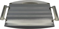 Ankor Δίσκος Σερβιρίσματος Inox 36x22.6cm