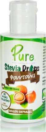 Pure Στέβια Φουντούκι 50ml