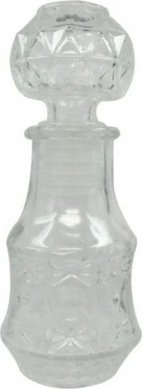 Διάφανο Καράφα Γυάλινη 50ml με Πώμα