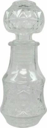 Διάφανο Καράφα Γυάλινη 50ml με Πώμα