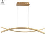 Home Lighting Xena Κρεμαστό Φωτιστικό Μοντέρνο LED Ράγα Χρυσό
