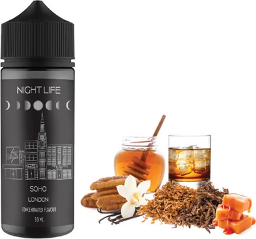 The Liquids Lab Flavor Shot Night Life Soho 120ml