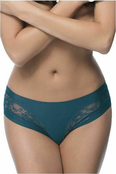 Julimex Γυναικείο Slip Kiss Panty Julimex Σμαραγδί