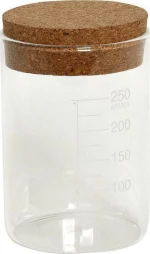 Espiel Δοχείο Γυάλινο Με Πώμα Από Φελλό 250ml