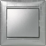 Legrand Valena 1 Θέσης 770341 Ασημί