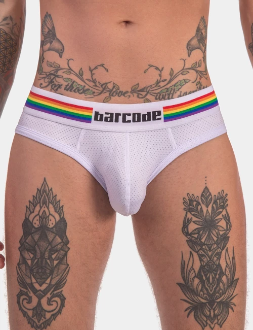 Barcode Berlin - Pride Briefs σλιπ ασπρο