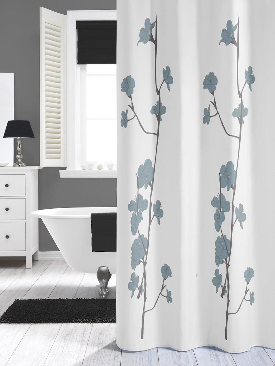 Sealskin Υφασμάτινη Κουρτίνα Μπάνιου 180x200 Orchid Blue