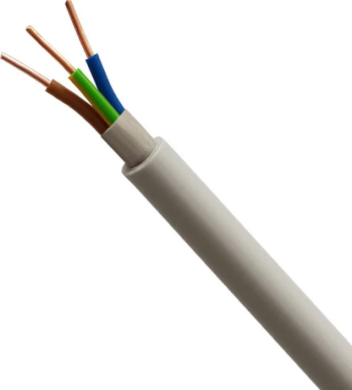 Elmark Καλώδιο NYY 3x2.5mm2 Λευκό 832017