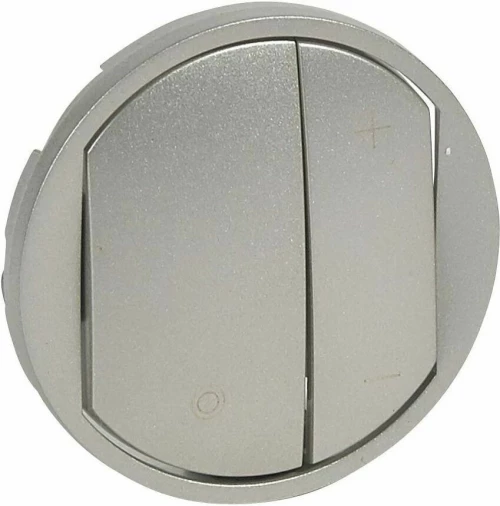 Legrand Celiane Πλακίδιο Ρυθμιστή 065183 Ασημί