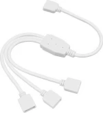 GloboStar Connector 3 σε 1 για Ταινία LED 7.2W & 14.4W RGB 70727