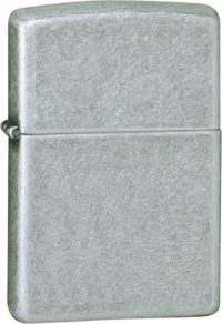 Zippo Αναπτήρας Λαδιού Αντιανεμικός Antique Silver