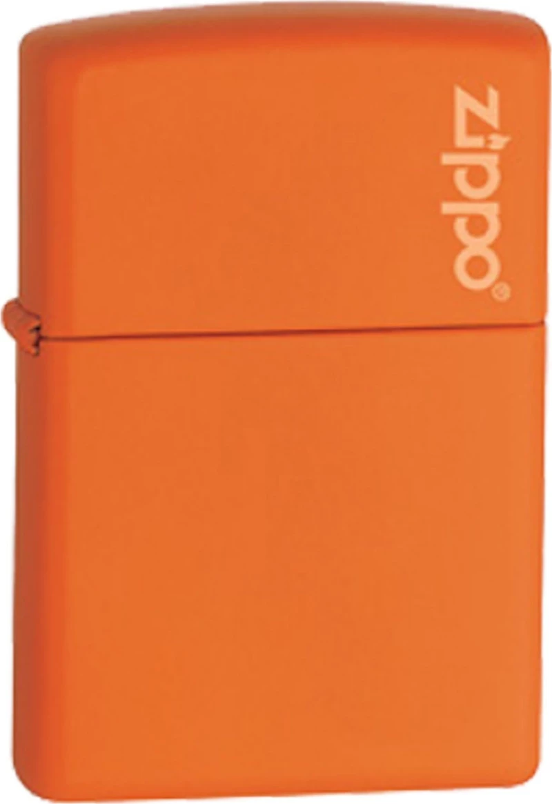Zippo Αναπτήρας Λαδιού Αντιανεμικός Orange Matte Classic Logo