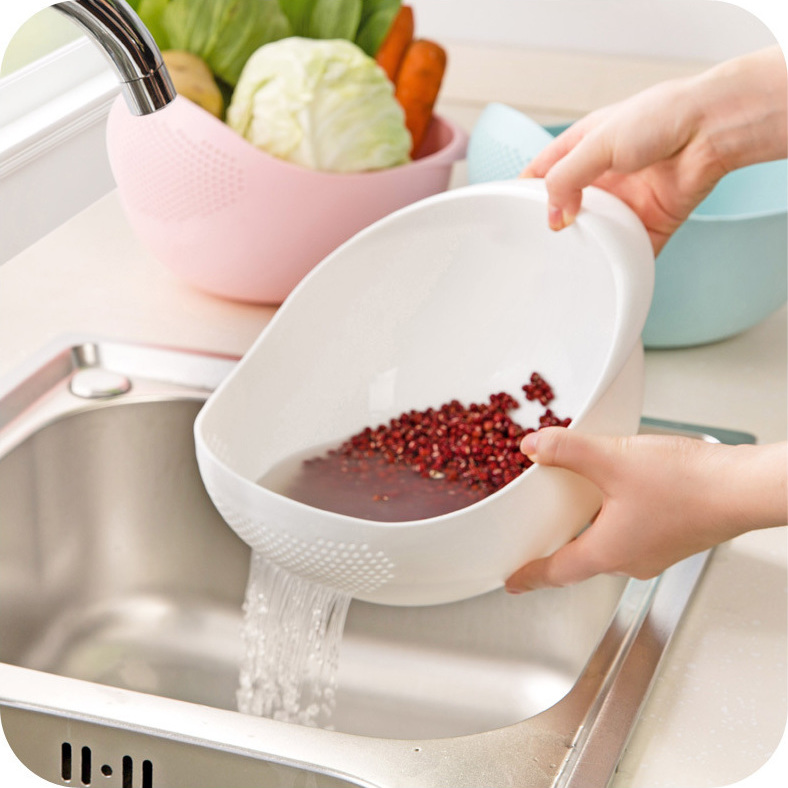 Viosarp Σουρωτήρι Κουζίνας Πλαστικό με Διαστάσεις 29.5x23.3cm