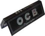Ocb Χαρτάκια Premium Μαύρα 50 φύλλα