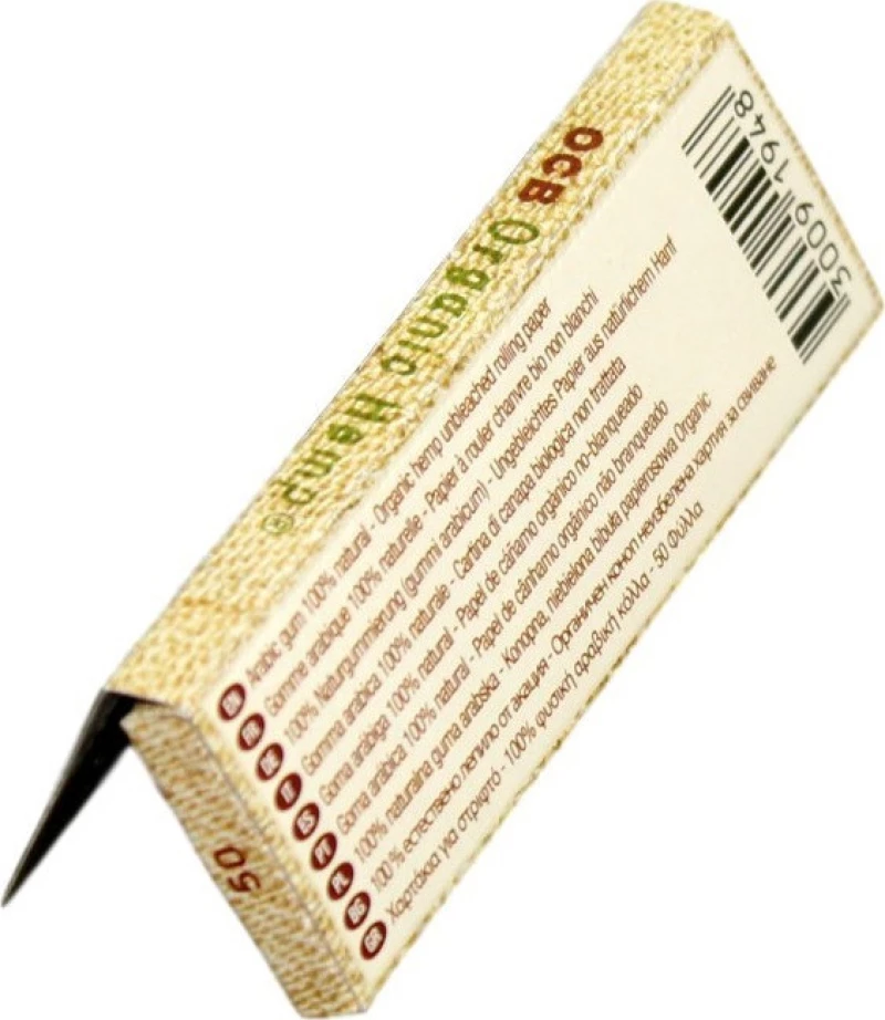 Ocb Χαρτάκια Organic 50 φύλλα