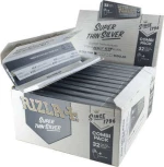 Rizla Χαρτάκια Silver King Size Slim Combi με Τζιβάνες 32 φύλλα 24τμχ