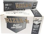 Rizla Χαρτάκια Silver King Size Slim Combi με Τζιβάνες 32 φύλλα 24τμχ