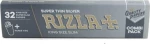 Rizla Χαρτάκια Silver King Size Slim Combi με Τζιβάνες 32 φύλλα