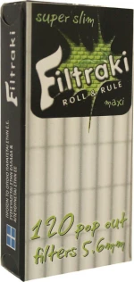Filtraki Φιλτράκια Super Slim Maxi 5.6mm 120x 1τμχ