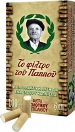 Του Παππού Φιλτράκια Σηπιόλιθος Slim 6mm 100x 40τμχ