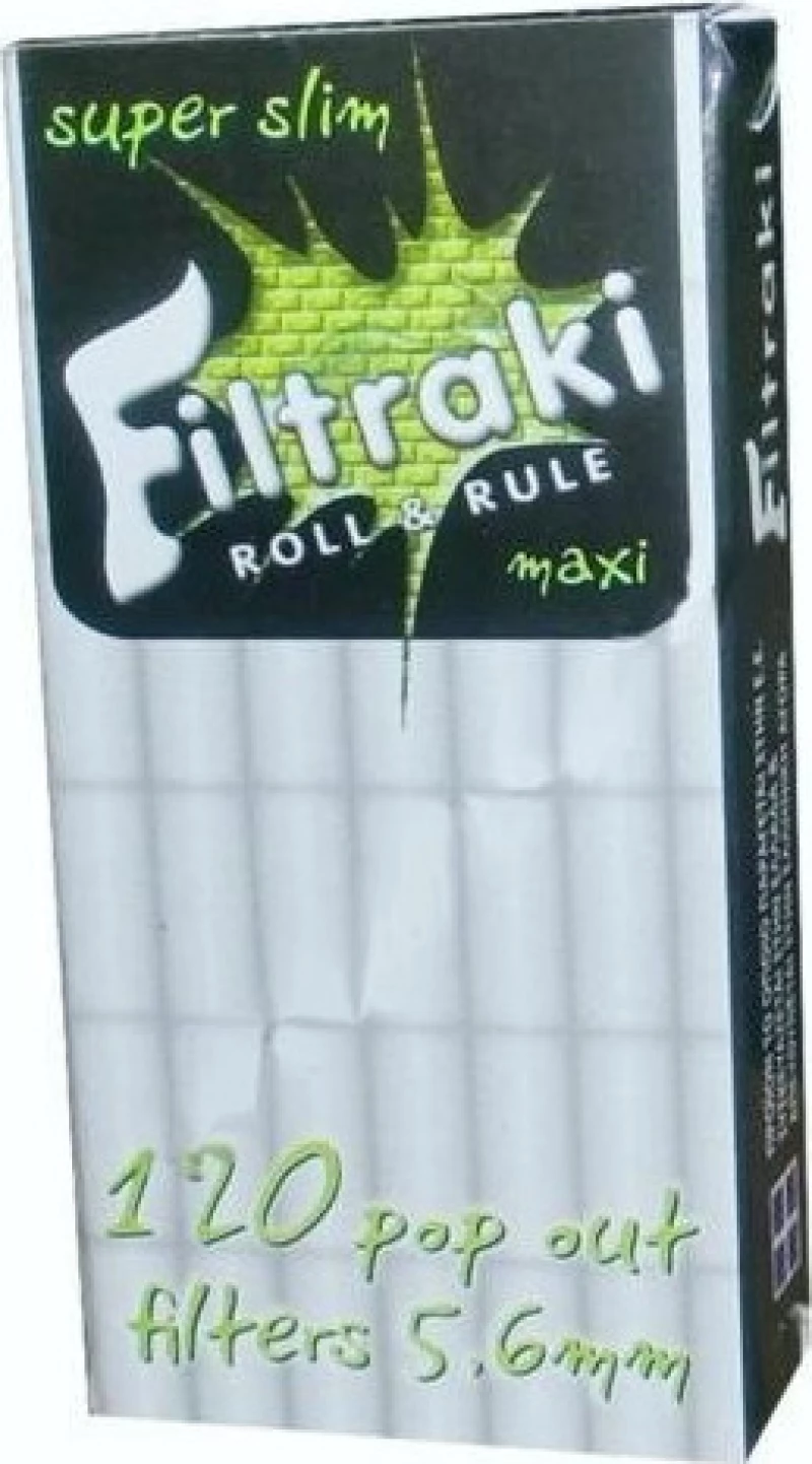 Filtraki Φιλτράκια Super Slim Maxi 5.6mm 120x 20τμχ