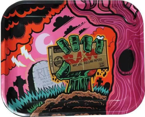Raw Rolling Tray Zombie 27x33cm 1τμχ