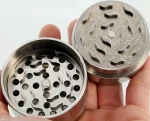 Black Leaf Grinder Τρίφτης Deluxe από Ανοξείδωτο Χάλυβα 49mm-5 Parts