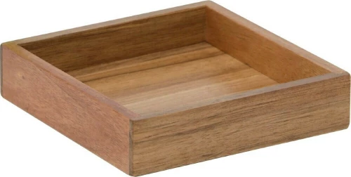 Eurocasa 6123 Σαπουνοθήκη Επιτραπέζια Ξύλινη Καφέ