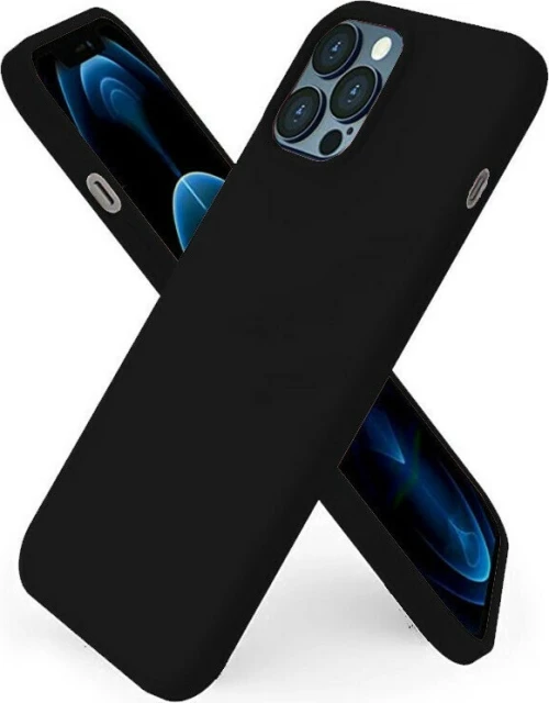 Θήκη Silky And Soft για iPhone 12 Pro Max - Μαύρο