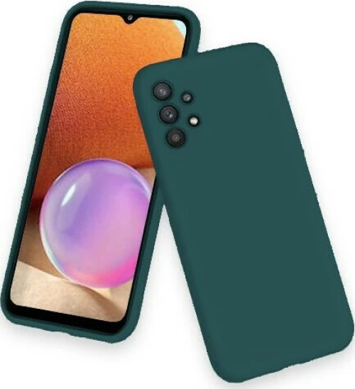 Θήκη Silky And Soft για Samsung Galaxy A32 - Πετρόλ