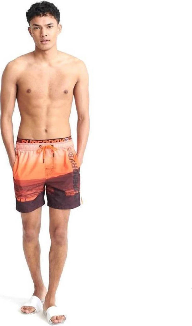 Superdry State Volley Ανδρικό Μαγιό Σορτς Πολύχρωμο