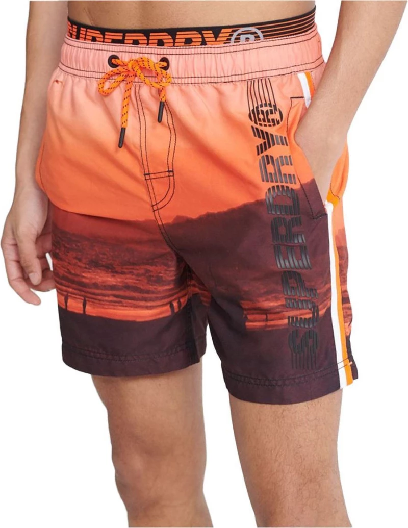 Superdry State Volley Ανδρικό Μαγιό Σορτς Πολύχρωμο