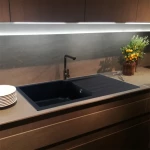 Duralit KS105 Ένθετος Νεροχύτης 100x50cm Bianco Artico