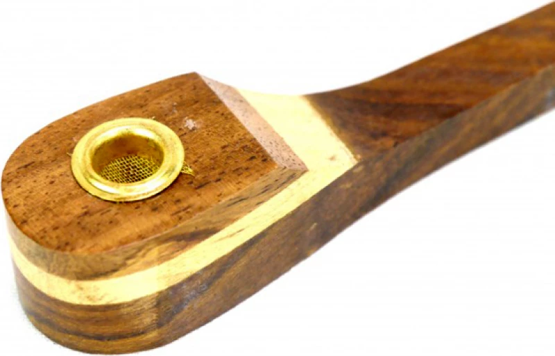 Ξύλινη Πίπα Hemp - 8.5cm