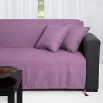 Silk Fashion Διακοσμητική Μαξιλαροθήκη 45x45 9925 Λιλά