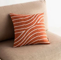 Gofis Home Διακοσμητική Μαξιλαροθήκη 43x43 Amon Tan Brown 261/13