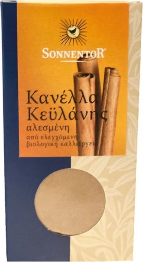 Sonnentor Κανέλλα Κεϋλάνης Αλεσμένη 40gr