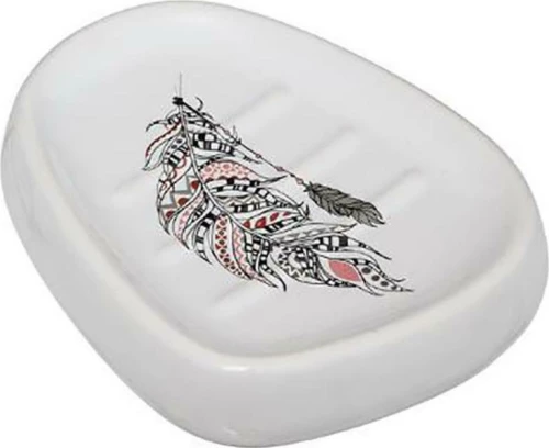 Plastona 07.160981A Σαπουνοθήκη Επιτραπέζια Κεραμική Πολύχρωμη