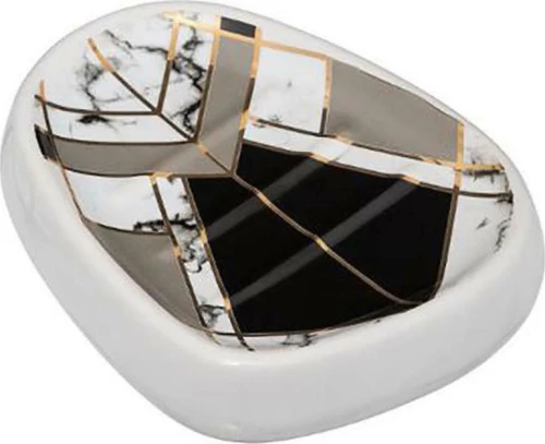 Plastona 07.160981E Σαπουνοθήκη Επιτραπέζια Κεραμική Πολύχρωμη