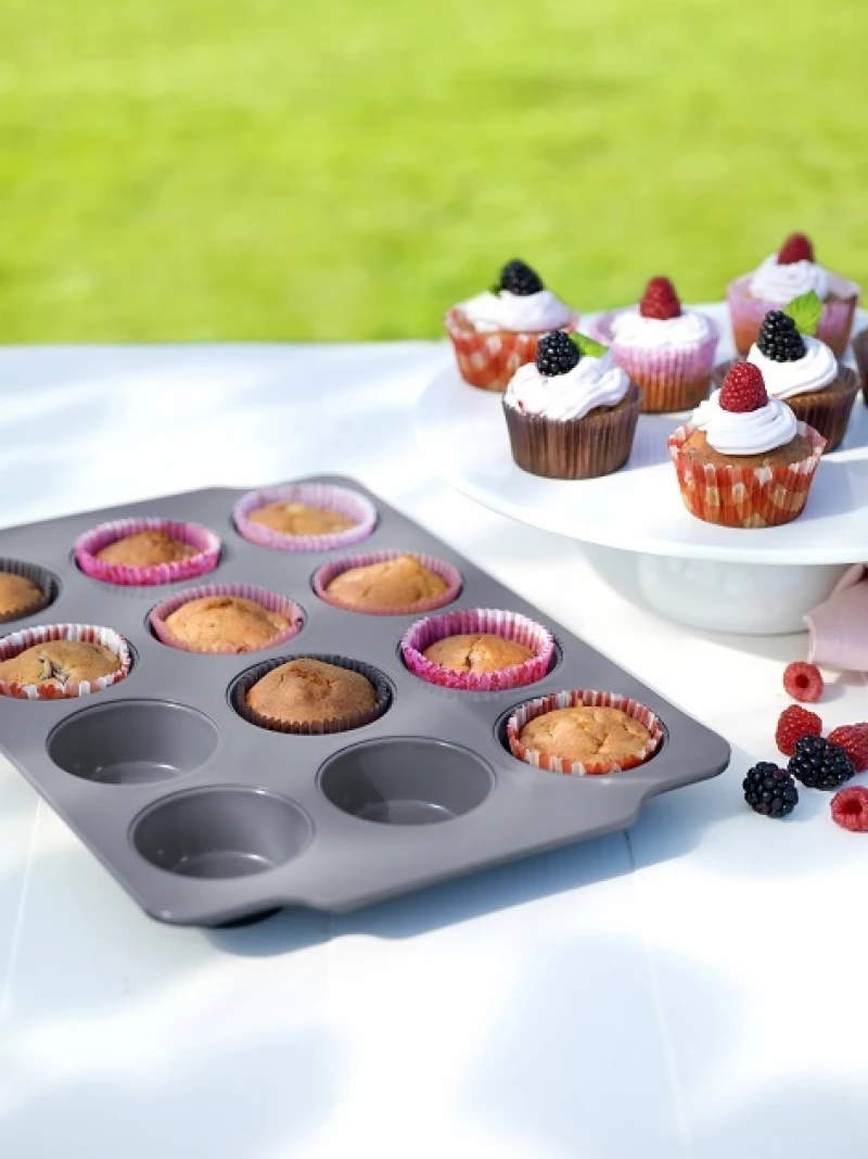 Green Pan Boston Φόρμα Ζαχαροπλαστικής για Cupcakes/Muffins Κεραμική