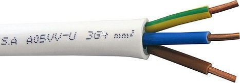Καλώδιο μονόκλωνο ΝΥM 3Χ6mm