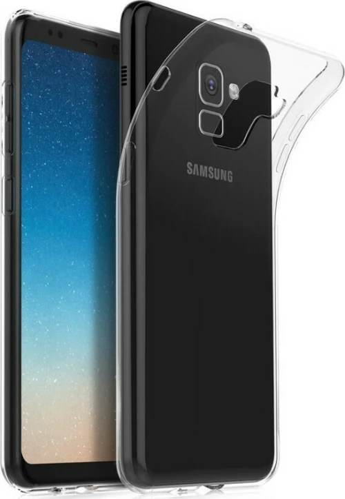Θήκη σιλικόνης TPU Ultra Thin για Samsung A8 2018 - διάφανη