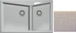 Macart Harmony Ένθετος Νεροχύτης 80x50cm Sabbia