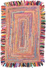 Inart Χαλί Chindi 120x180cm