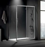 Devon Flow Slider 1+1 Διαχωριστικό Ντουζιέρας 127-131x195cm Clean Glass