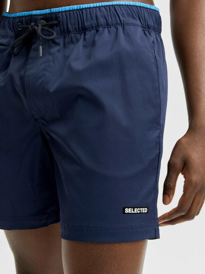 Μαγιό ανδρικό Navy Blue SELECTED